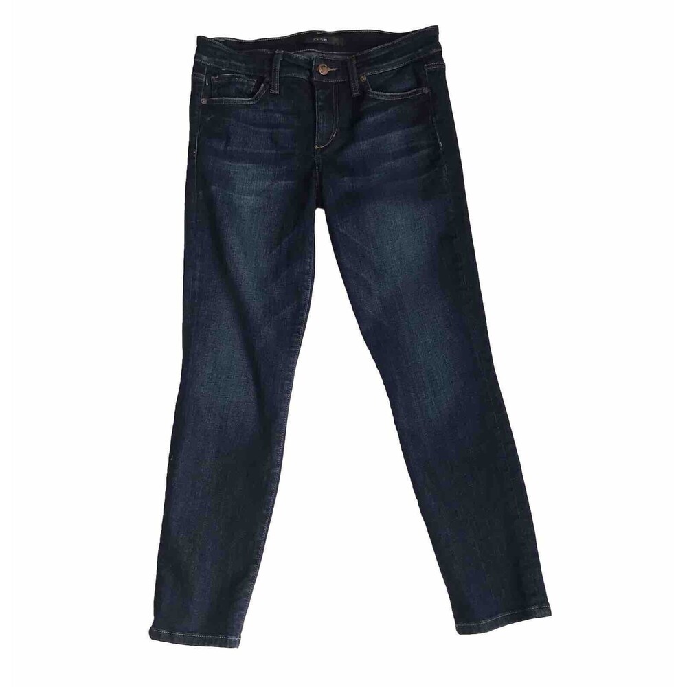Joe’s Jeans Womens Blue Straight Leg Skinny Stretch Classic Denim Ettie 28 x 26